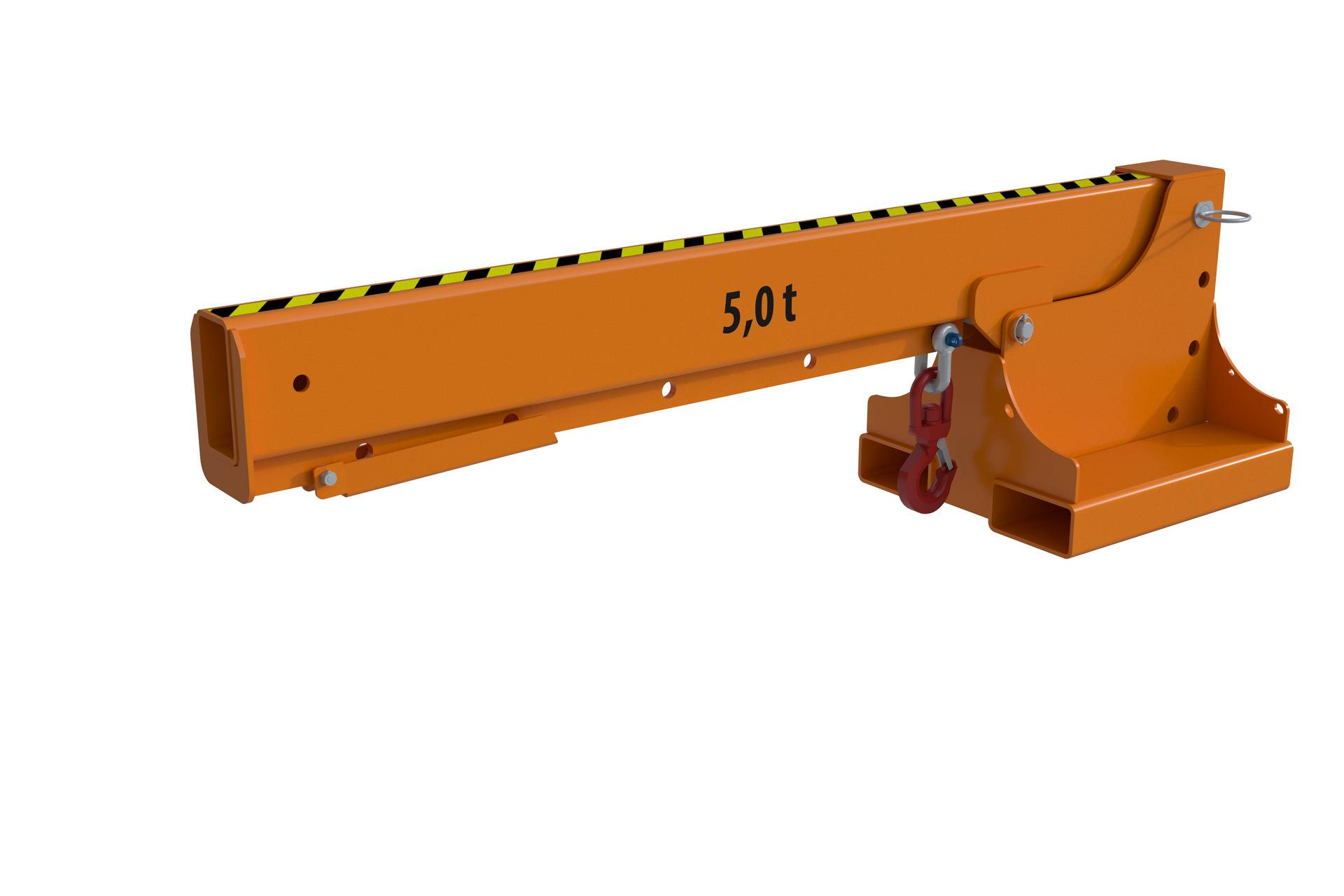 Teleskop-Lader KTH-K 5,0, lackiert, Gelborange-2