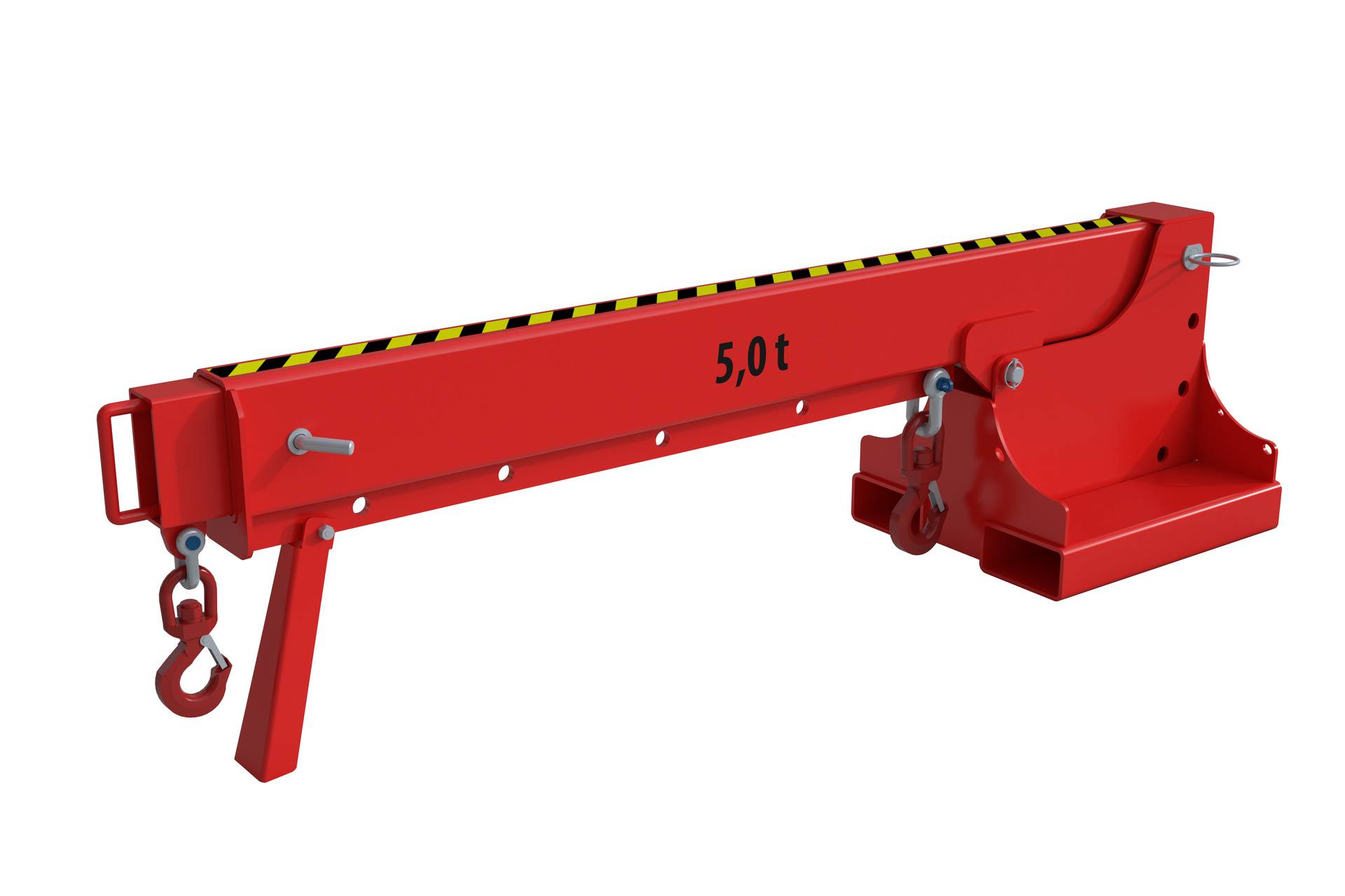 Teleskop-Lader KTH 5,0, lackiert, Feuerrot-1