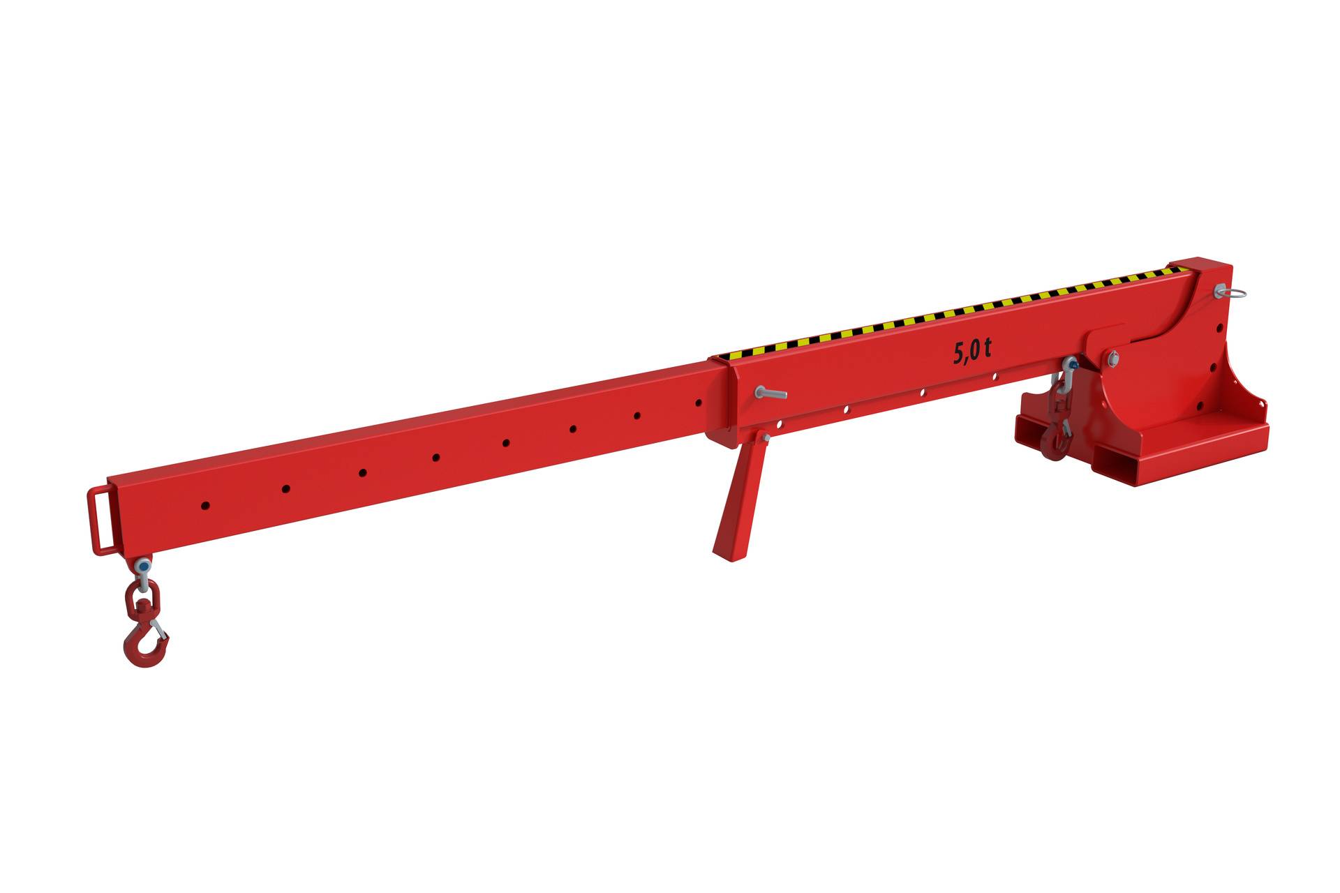 Teleskop-Lader KTH 5,0, lackiert, Feuerrot-2
