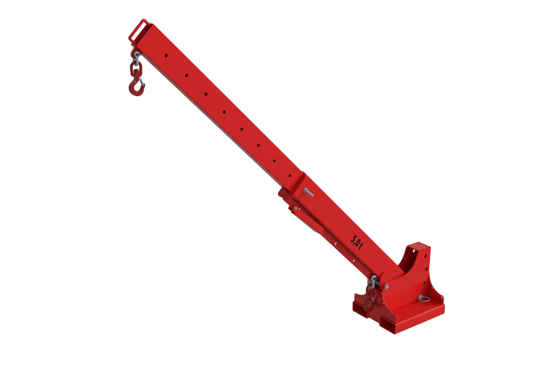 Teleskop-Lader KTH 5,0, lackiert, Feuerrot-4