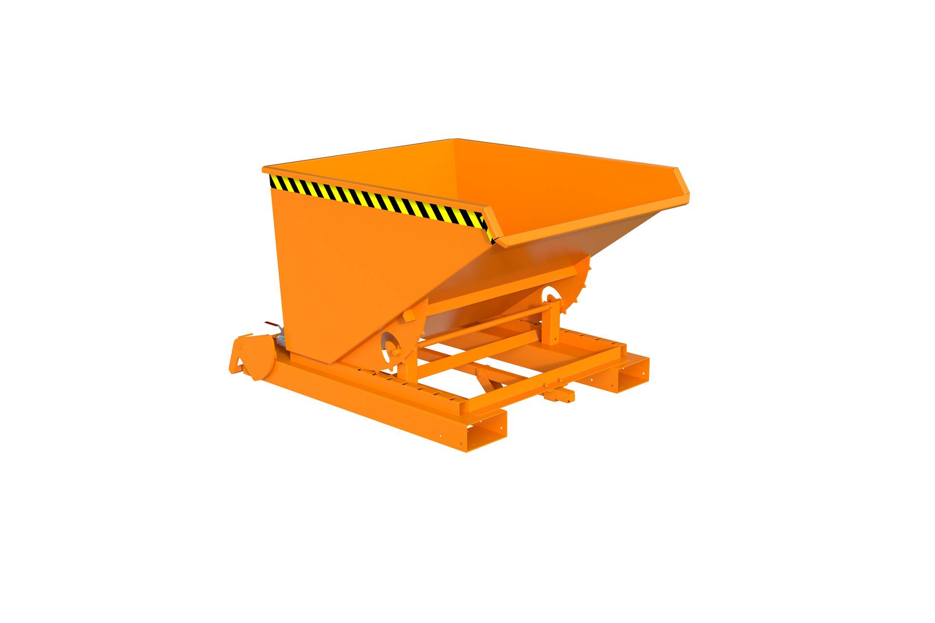 Spänebehälter S4A 600, lackiert, Gelborange-0