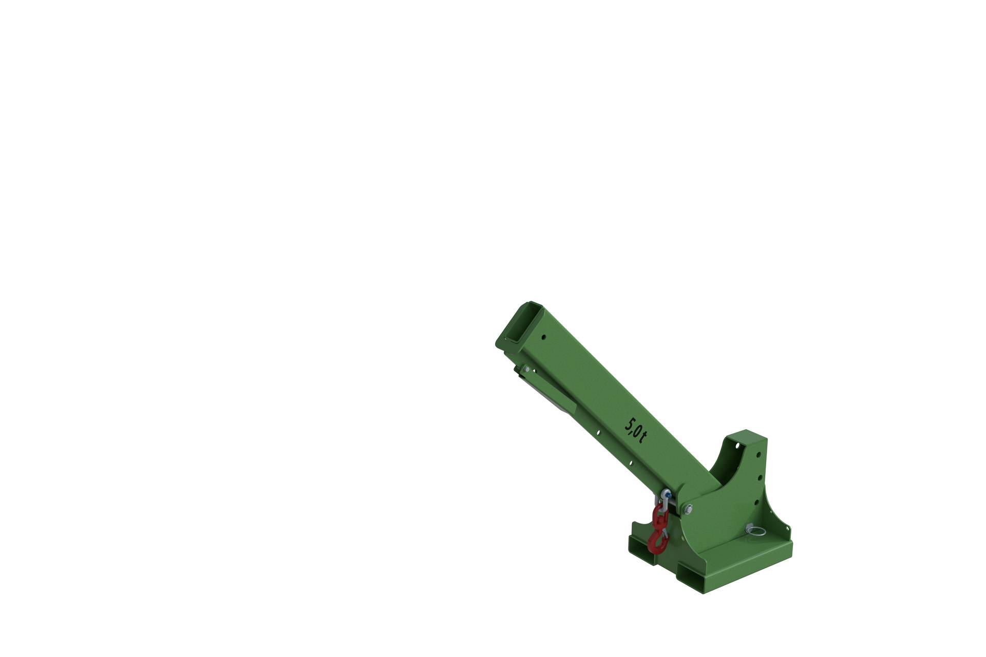 Teleskop-Lader KTH-K 5,0, lackiert, Resedagrün-0
