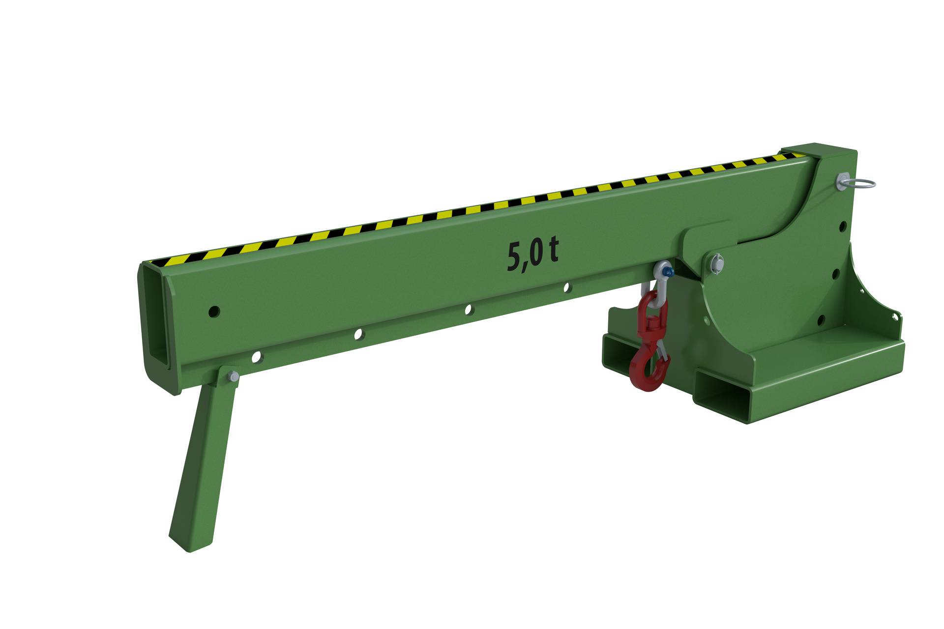 Teleskop-Lader KTH-K 5,0, lackiert, Resedagrün-1