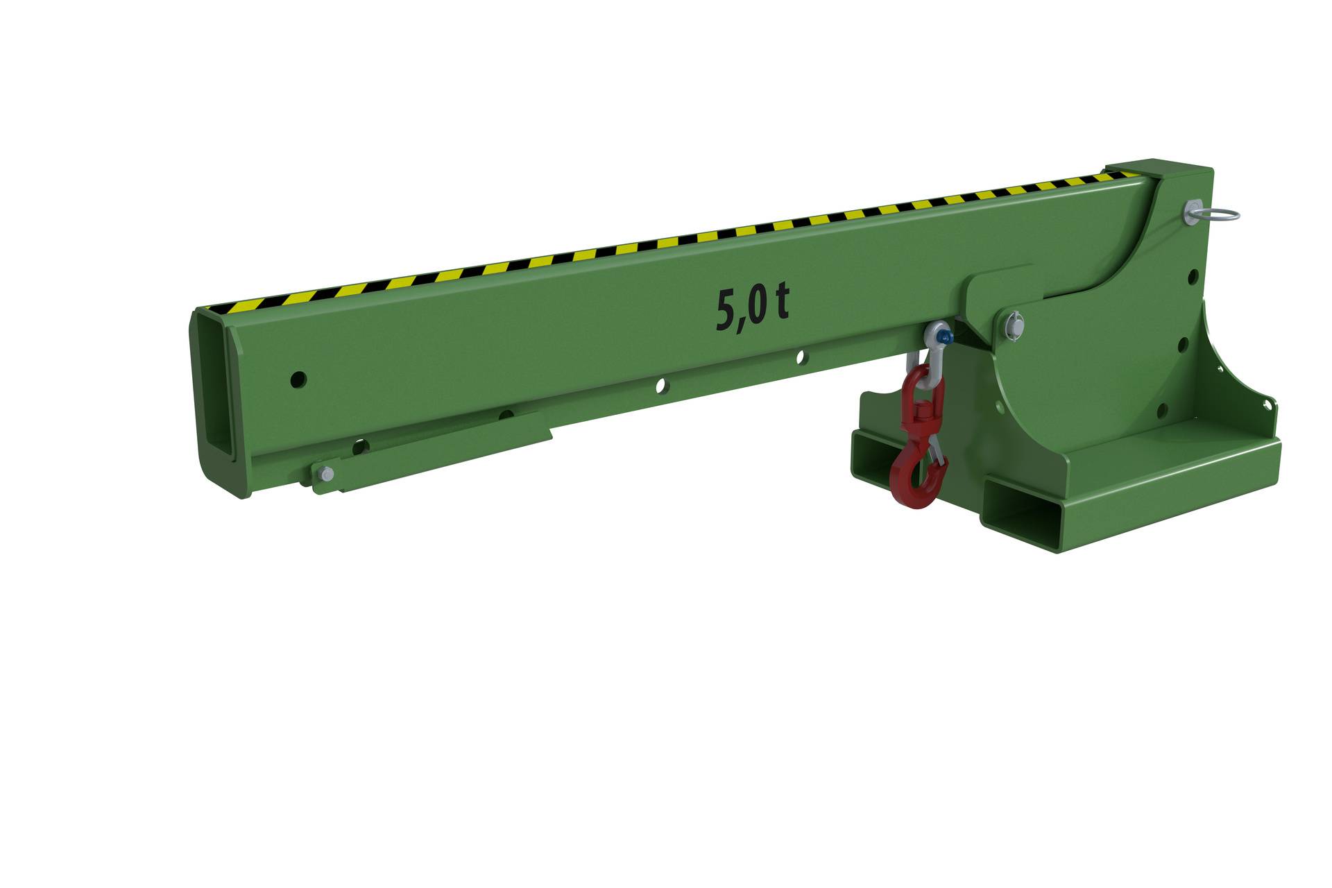 Teleskop-Lader KTH-K 5,0, lackiert, Resedagrün-2