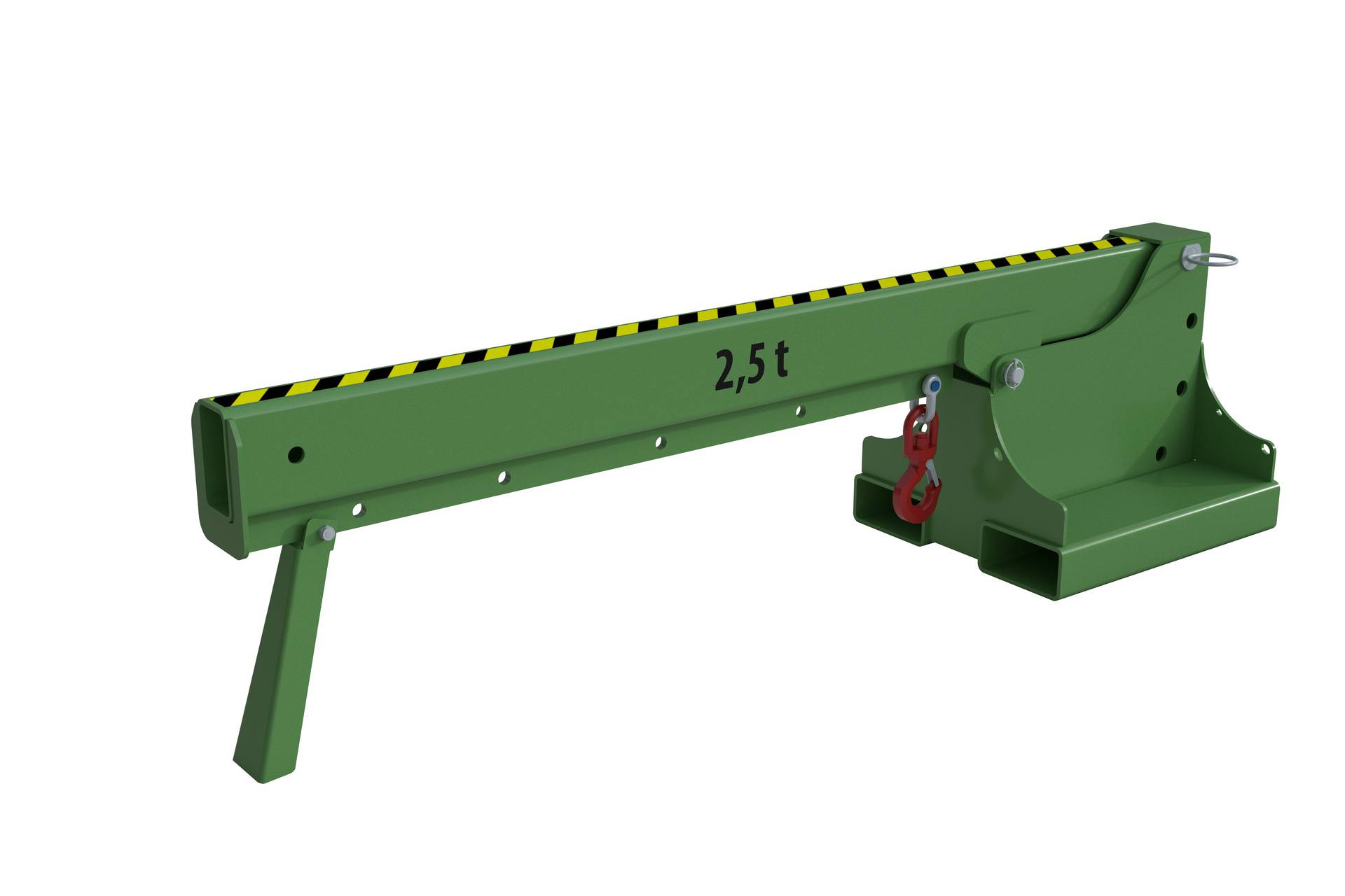 Teleskop-Lader KTH-K 2,5, lackiert, Resedagrün-1