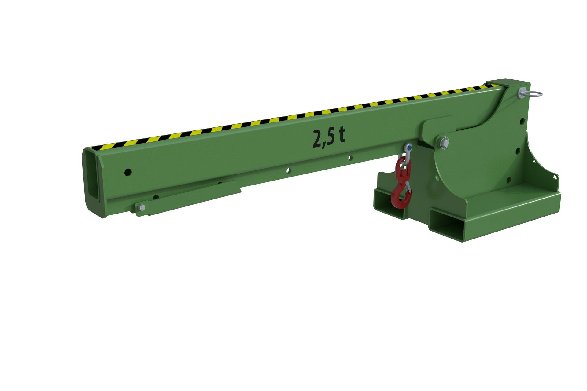 Teleskop-Lader KTH-K 2,5, lackiert, Resedagrün-2