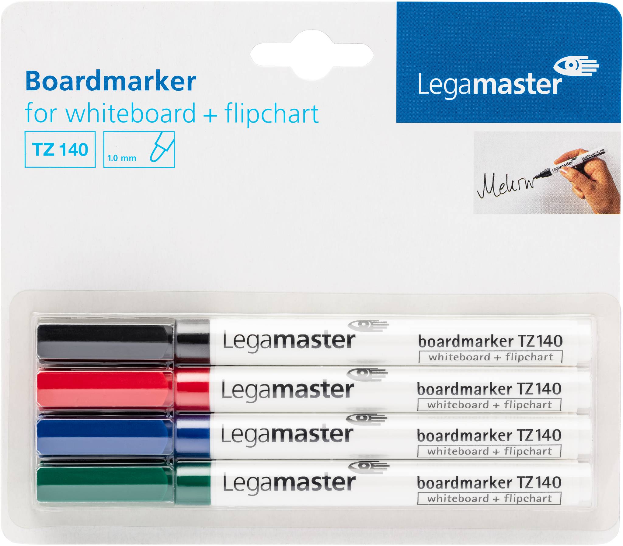 Legamaster TZ140 Boardmarker sortiert 4St C&C-1