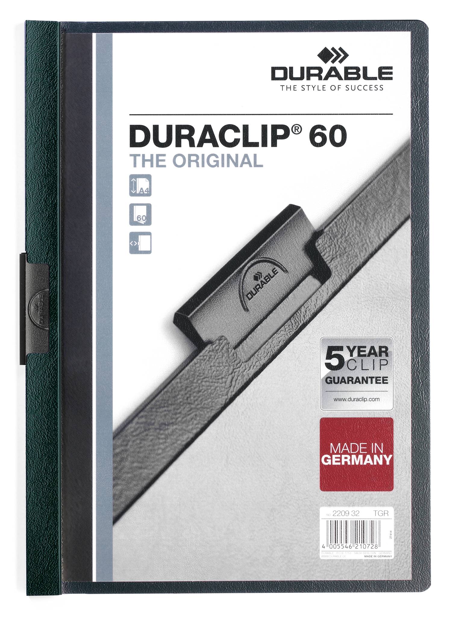 Klemm-Mappe DURACLIP® 60-3