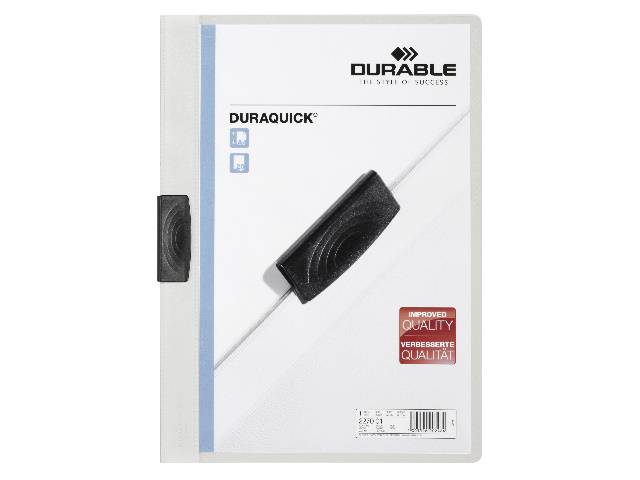 DURABLE DURAQUICK - Klemmhefter - für A4 - Kapazität: 20 Blätter-0