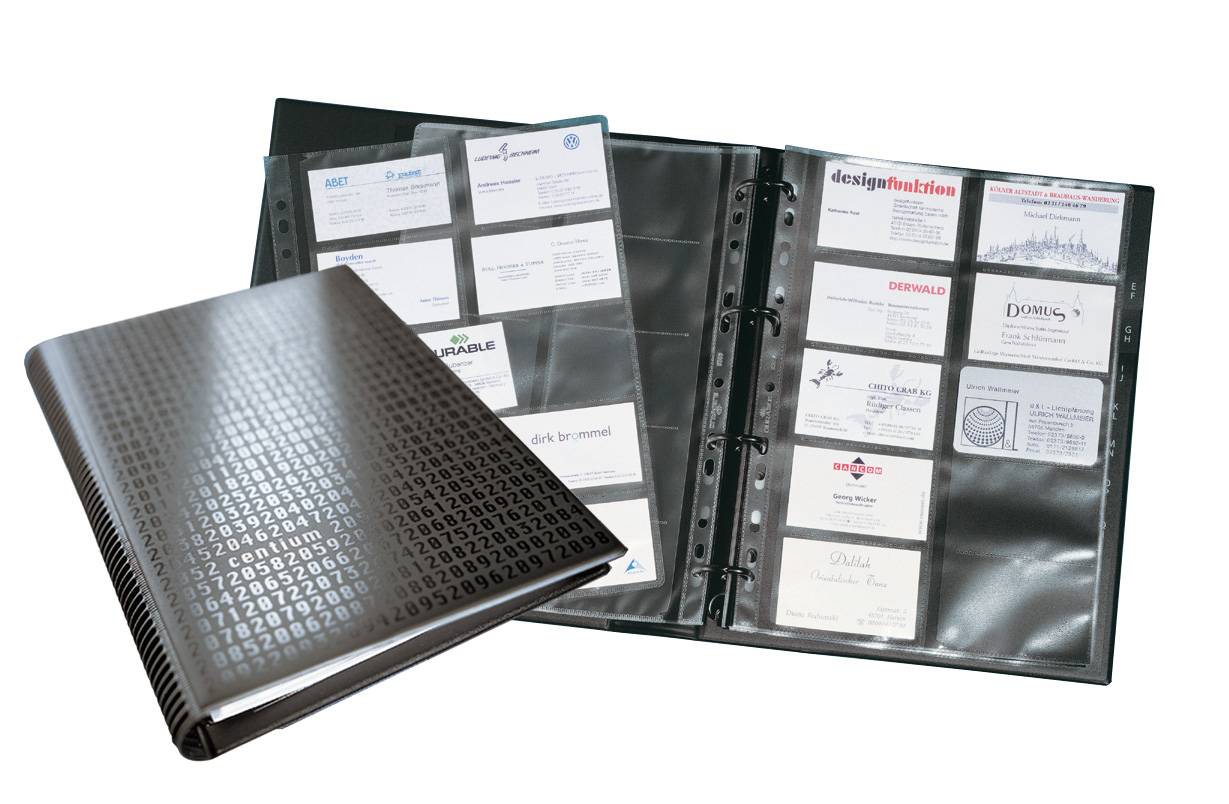 Visitenkartenringbuch VISIFIX® CENTIUM A4-2