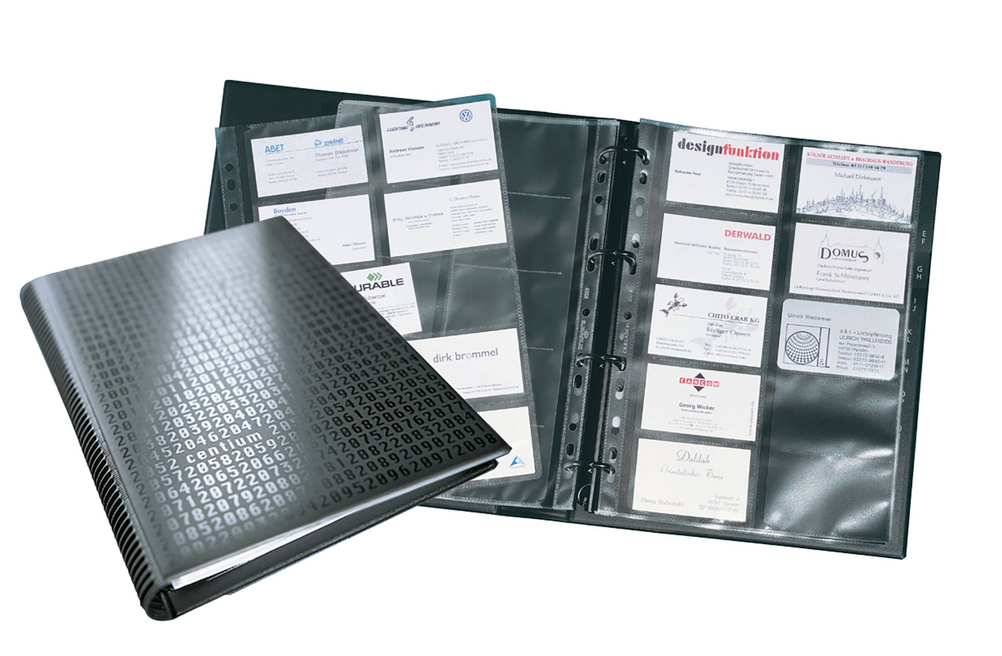 Visitenkartenringbuch VISIFIX® CENTIUM A4-3