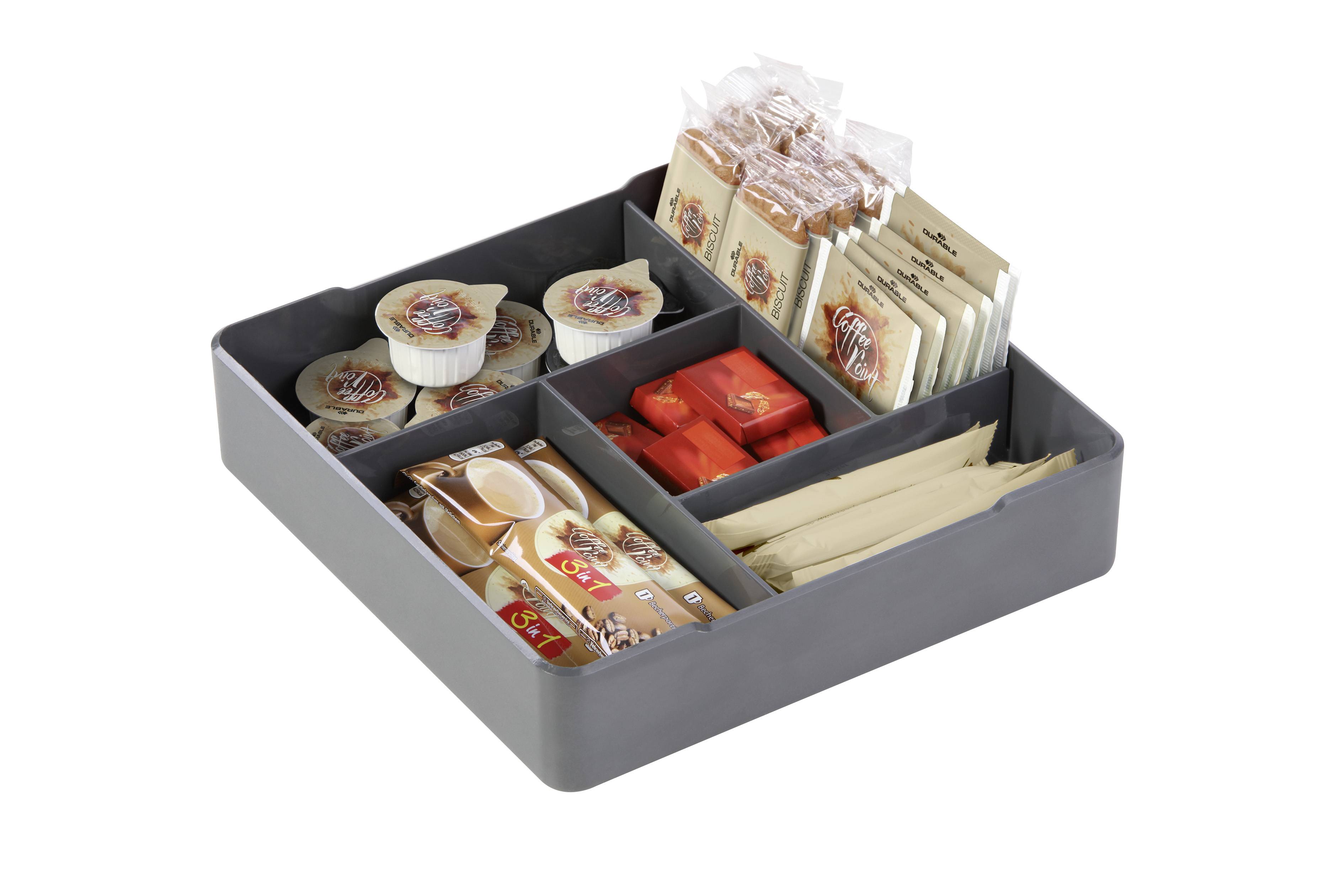 Servierhilfe Coffe Point Case quadratisch anthrazit-5