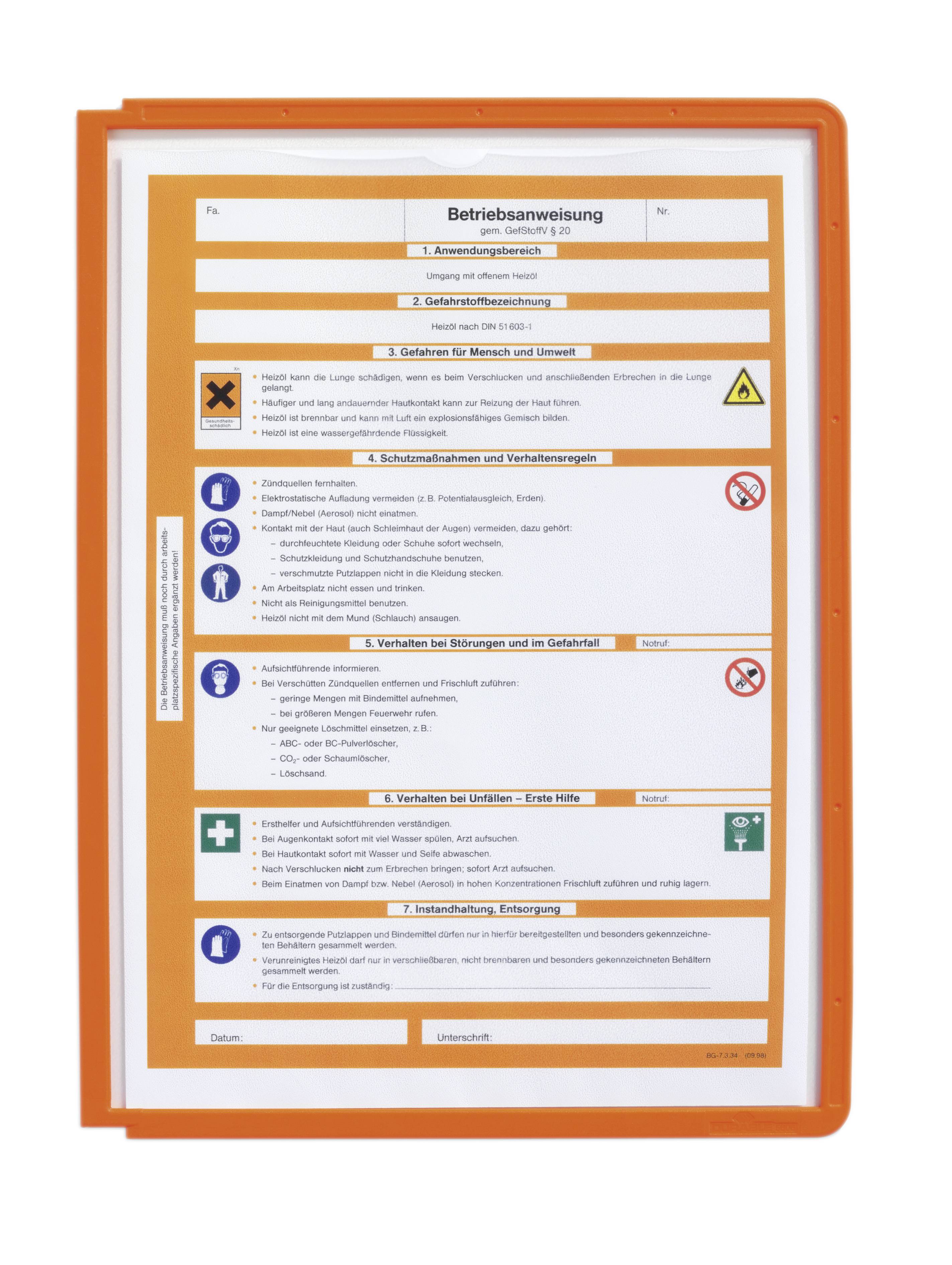 Sichttafel SHERPA® Panel A4-2