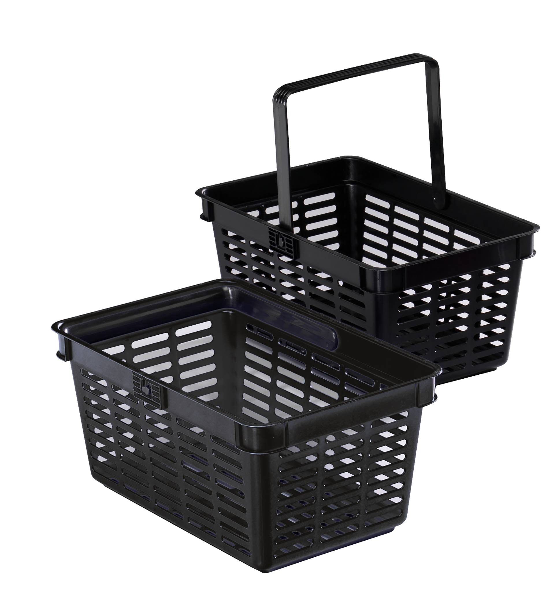 DURABLE Einkaufskorb SHOPPING BASKET 19, 19 Liter, schwarz-3
