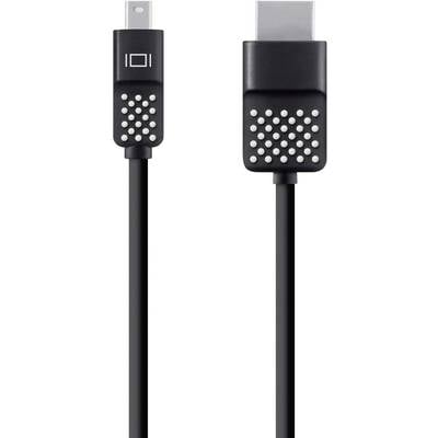 Belkin Mini-DisplayPort / HDMI Adapterkabel Mini DisplayPort Stecker, HDMI-A Stecker 1.80 m Schwarz F2CD080bt06  Display