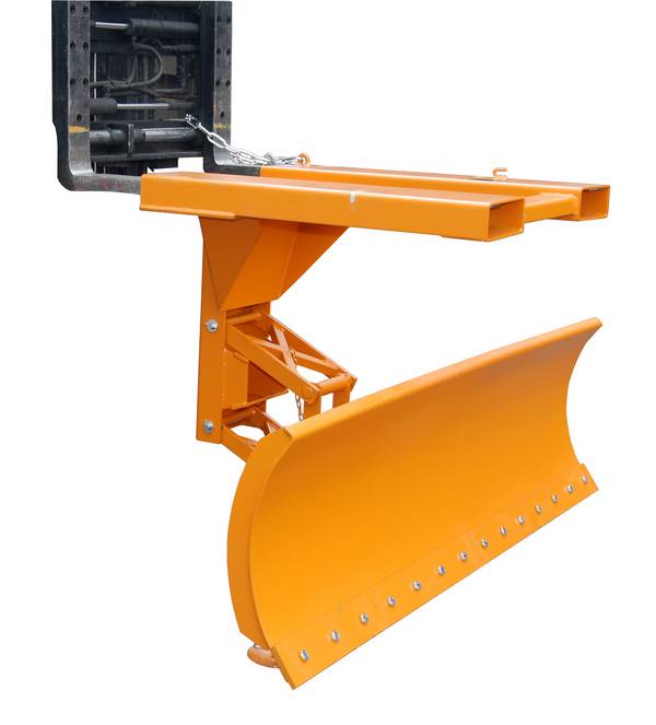 Schneepflug SCH-P-S 210, lackiert, Gelborange