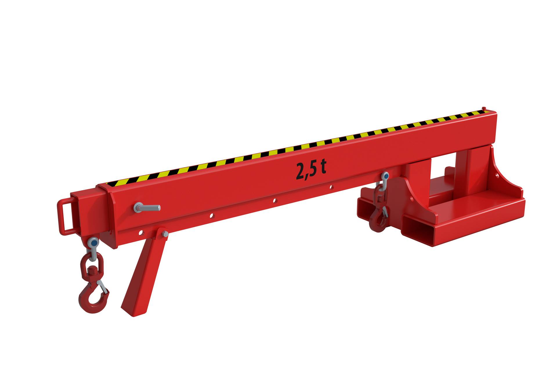 Teleskop-Lader KT 2,5, lackiert, Feuerrot-2
