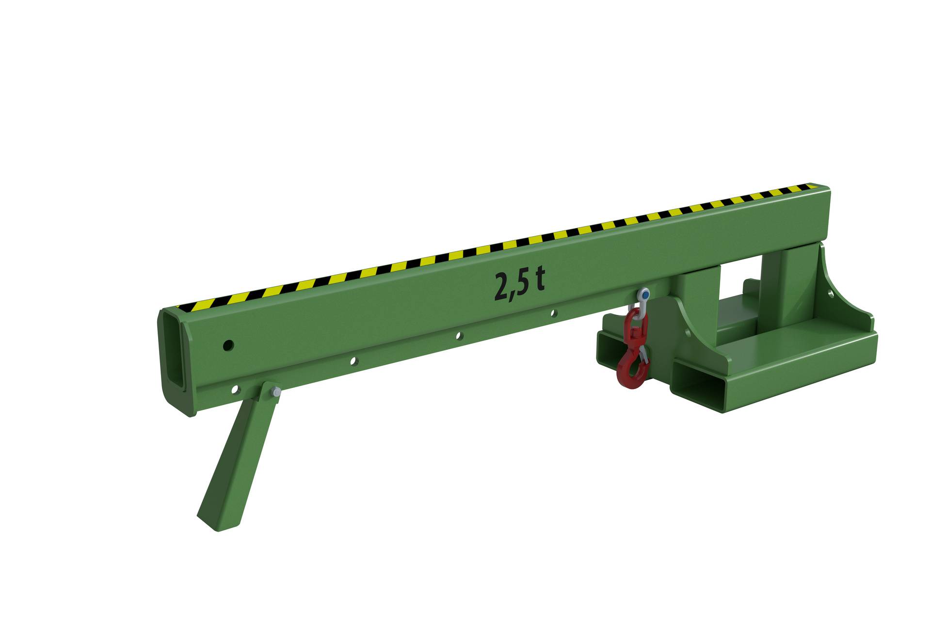 Teleskop-Lader KT-K 2,5, lackiert, Resedagrün-1