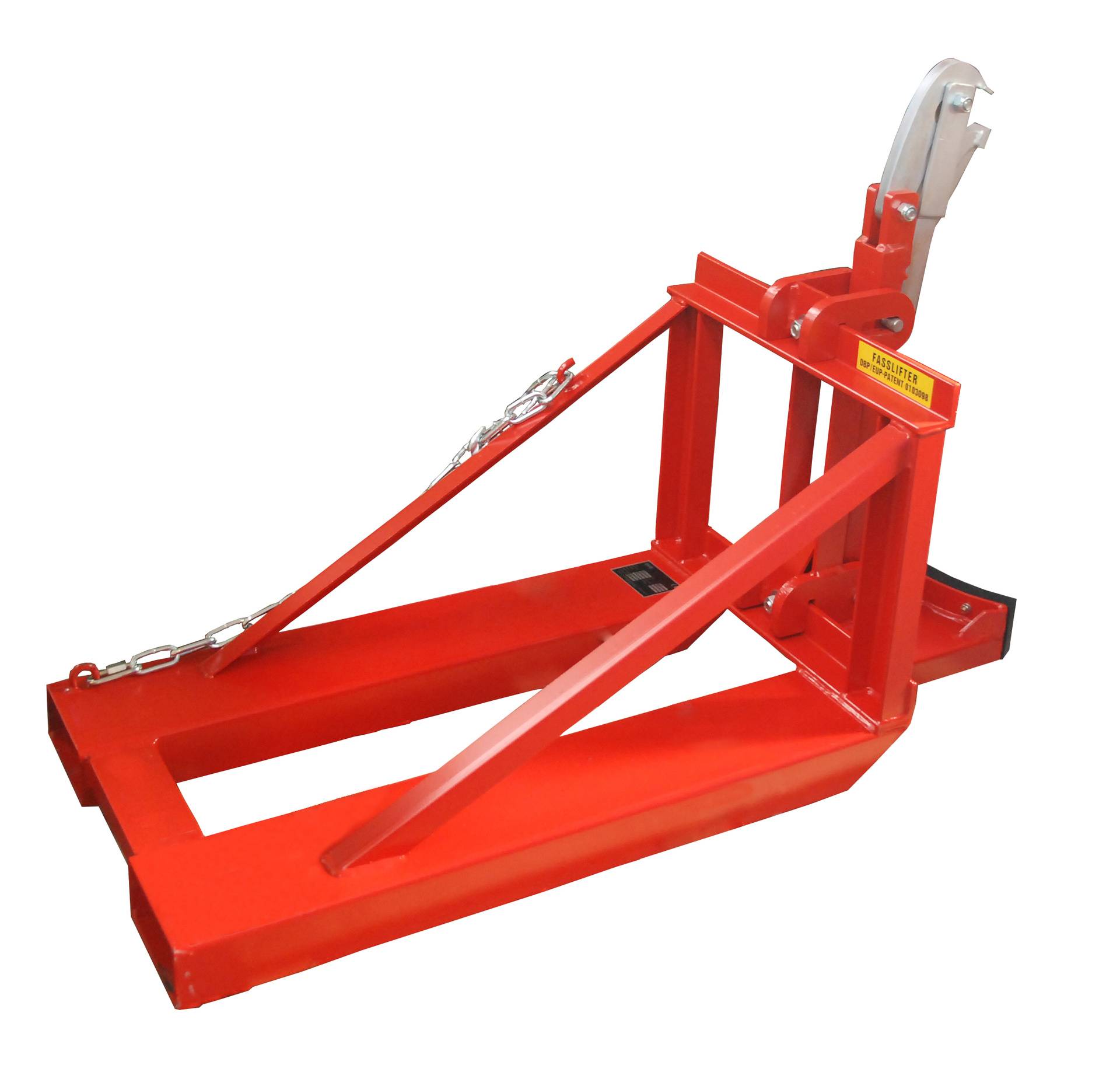 Bauer Fasslifter RS-I/M, lackiert, Feuerrot-1