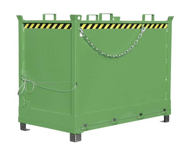 Klappbodenbehälter FB 2000, lackiert, Resedagrün