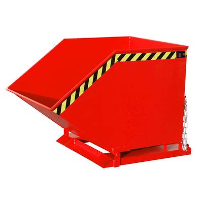 Späne-Kippmulde SKK 800, lackiert, Feuerrot-0
