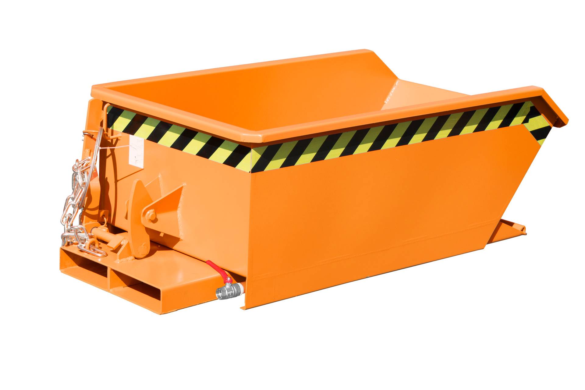 Mini-Spänebehälter SMGU 230, lackiert, Gelborange-0