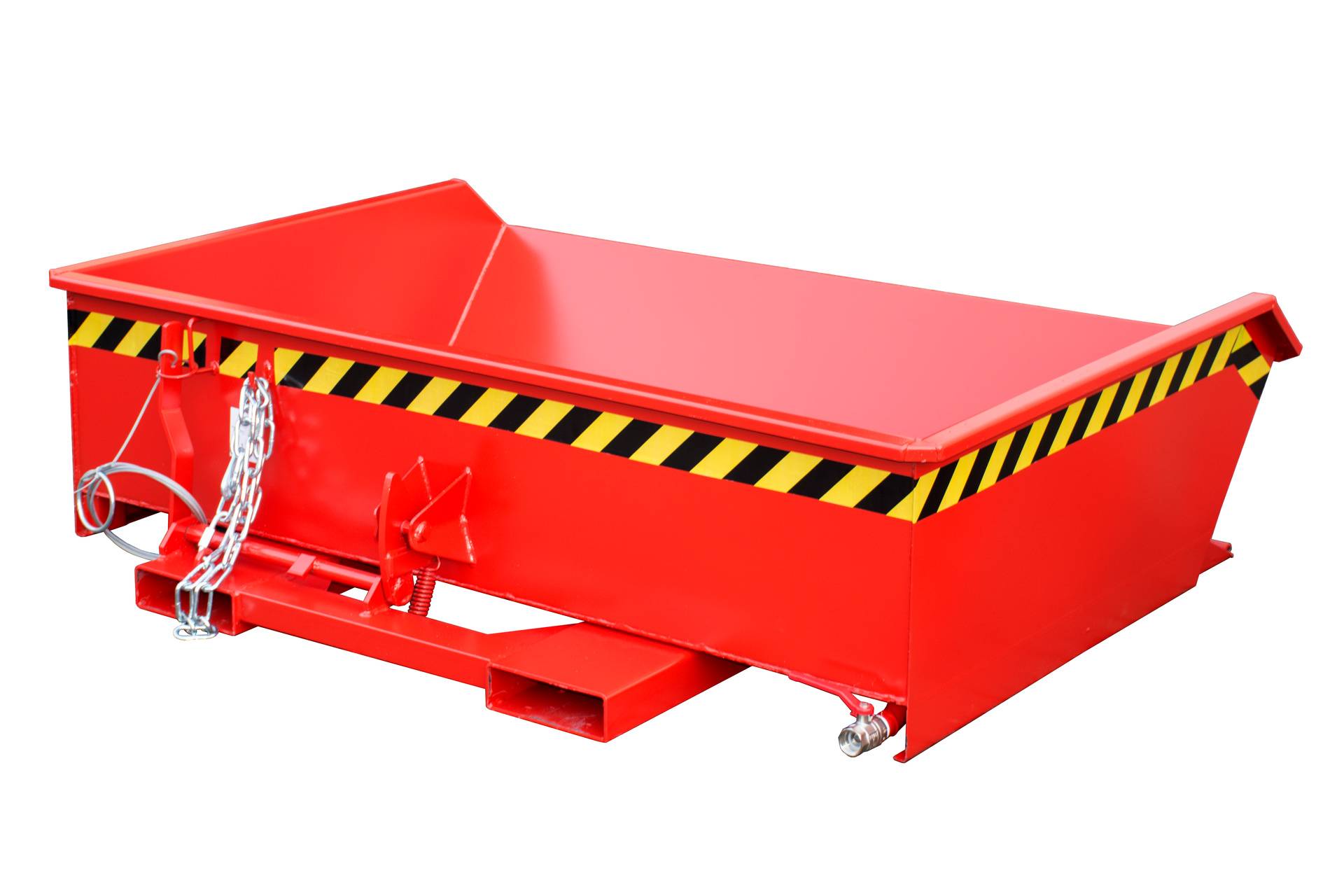 Mini-Spänebehälter SMGU 610, lackiert, Feuerrot-0