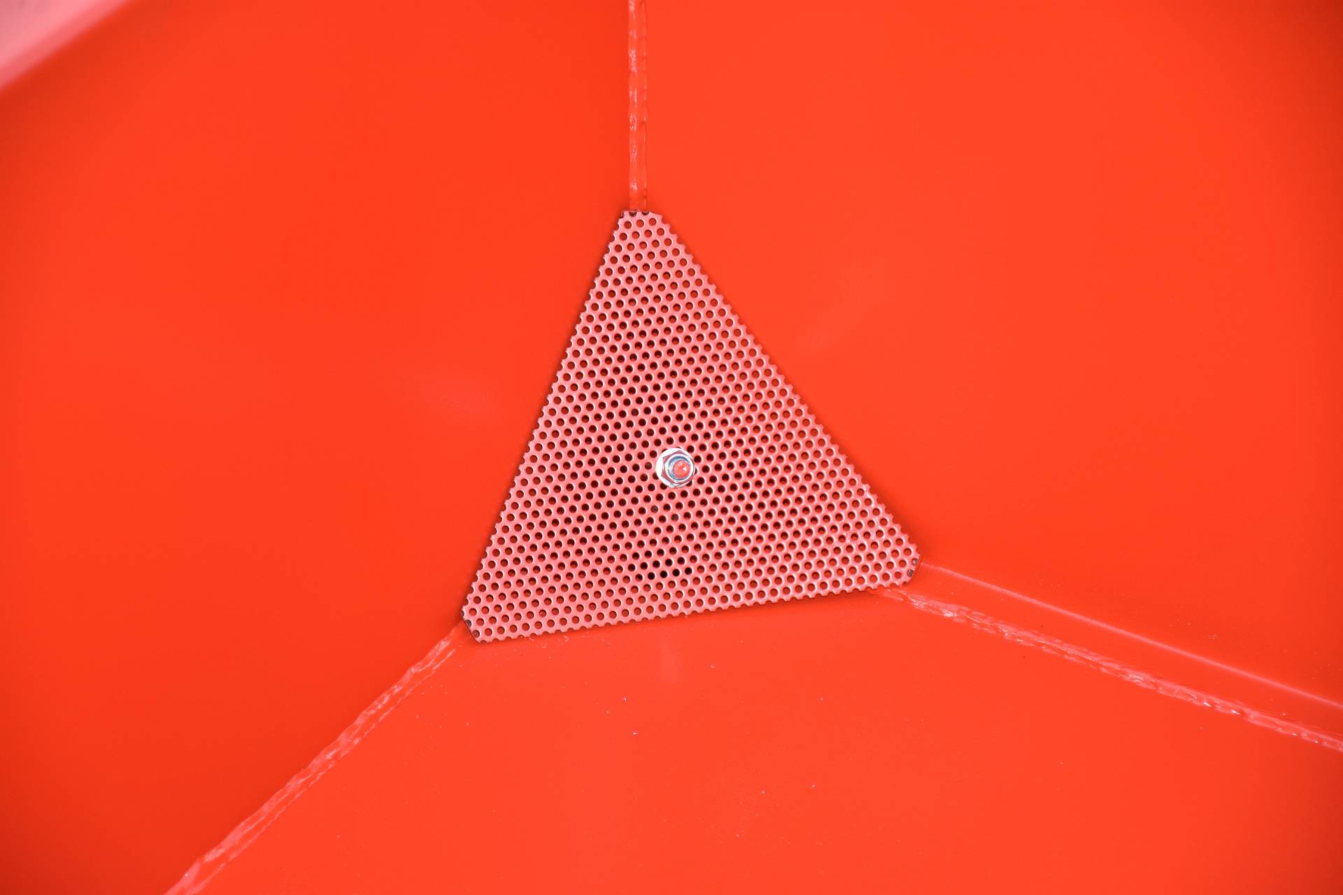 Mini-Spänebehälter SMGU 460, lackiert, Feuerrot-1