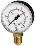Standardmanometer Kunststoff G 1/4 unten 0 - 16,0 bar/230 psi D. 50-1