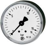 Standardmanometer, Stahlblechgeh., G 1/8 hinten, 0-1,6 bar, Ø 40-1