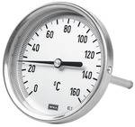 Bimetallthermometer, G 1/2 hinten, L=160, Ø 100, 0 °C bis 120 °C-1