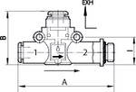 846106773,Schnellentlüftungsventil gef. Entl. G1/4 (Ausg.) - Schl.6 (Eing.)-4