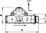 846106776,Schnellentlüftungsventil Schalld. M5 (Ausg.) - Schl.4 (Eing.)-4