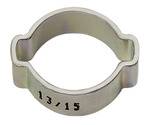 2-Ohr-Schl.klemme, Stahl glanzv. (W1), Spannbe. 20-23 mm, 8,0 mm-1