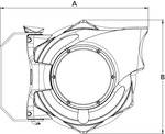 Schlauchaufroller, Druckluft, PU-Schl. ø 12x8, R 1/4 AG, 17 m-4