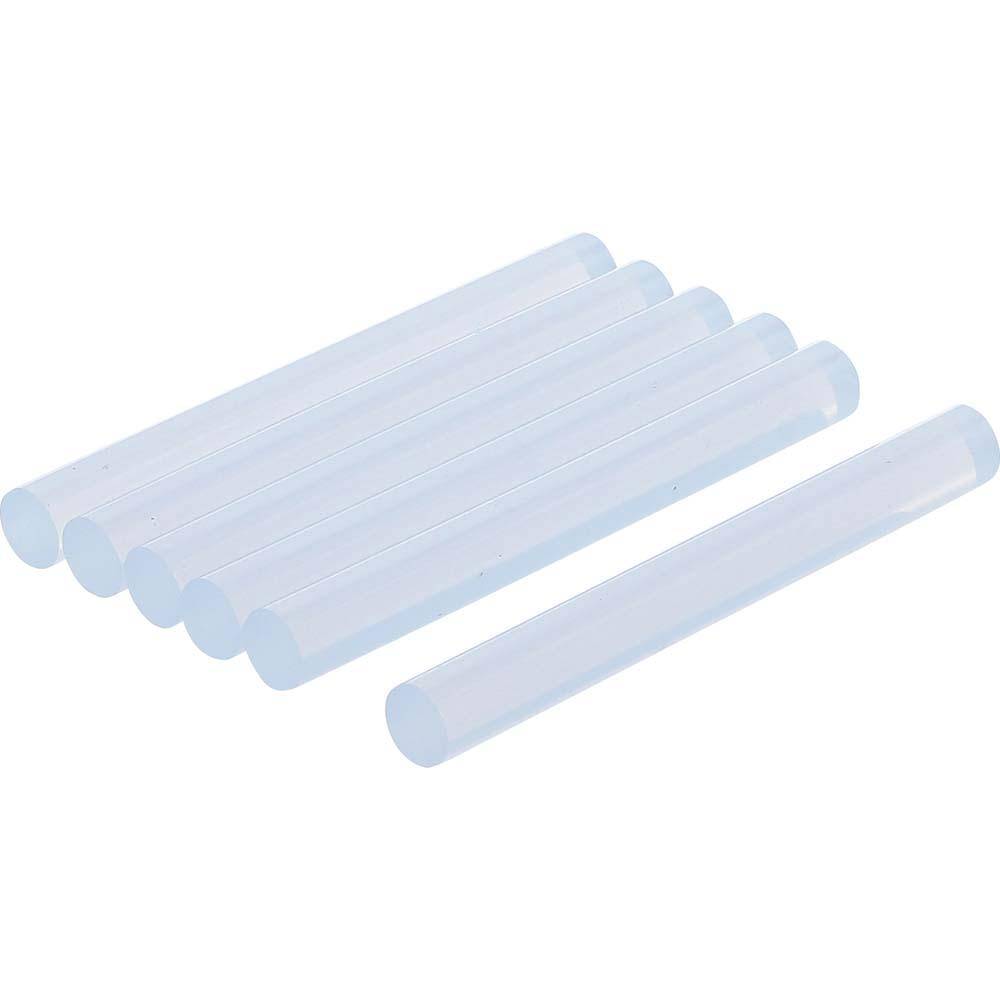 Heißklebe-Patronen transparent Ø 11 mm, 100 mm 6-tlg.-0