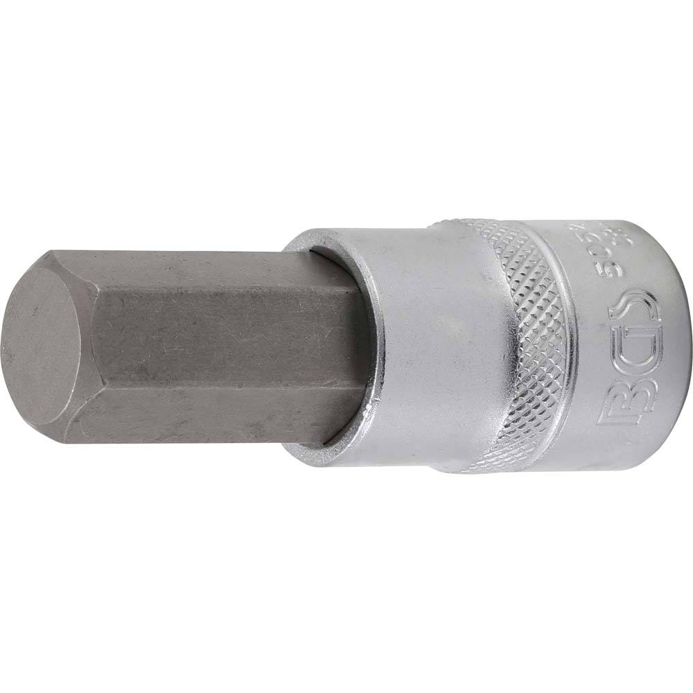 BGS 5052-17 Bit-Einsatz, Antrieb Innenvierkant 12, 5 mm (1/2"), Innensechskant 17 mm-0