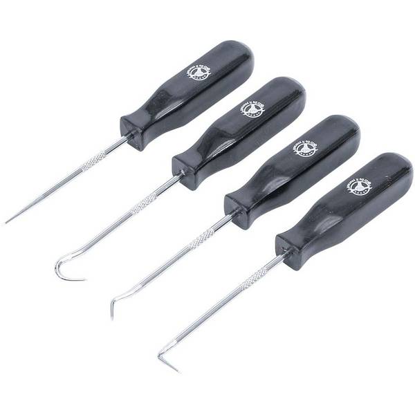 Mini-Hakensatz "BGS" - rostfreier Stahl - Länge 135 mm - 4-tlg