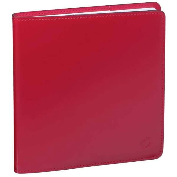 Buchkalender Executif Prestige 16x16cm Luna Leder dalirot 2027-0