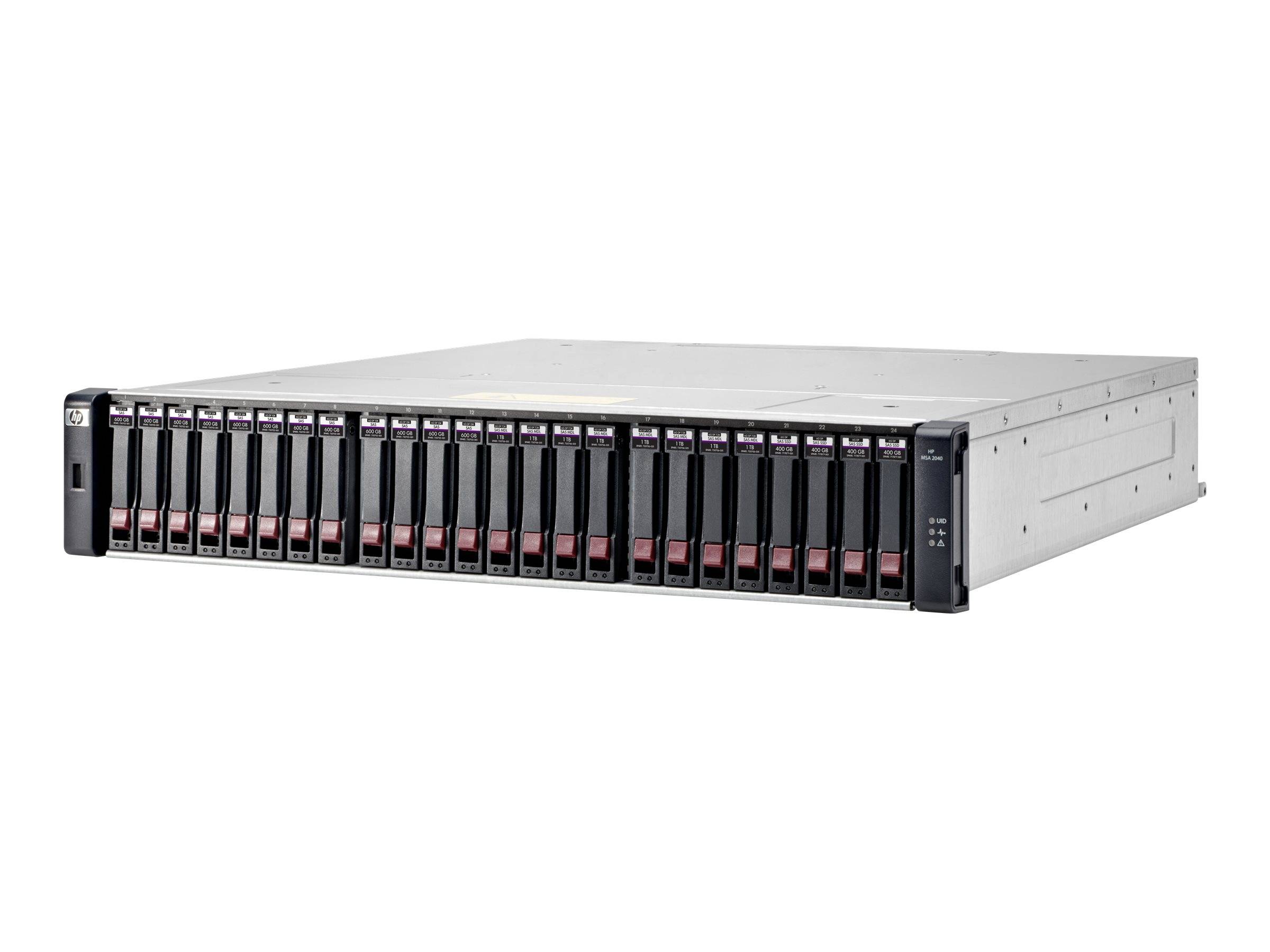 HP Enterprise Modular Smart Array 2040 SAN Dual Controller SFF Bundle""-0