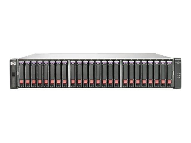 HPE Modular Smart Array 2040 SAN Dual Controller SFF Storage - Festplatten-Array - 24 Schächte (SAS-2)-0