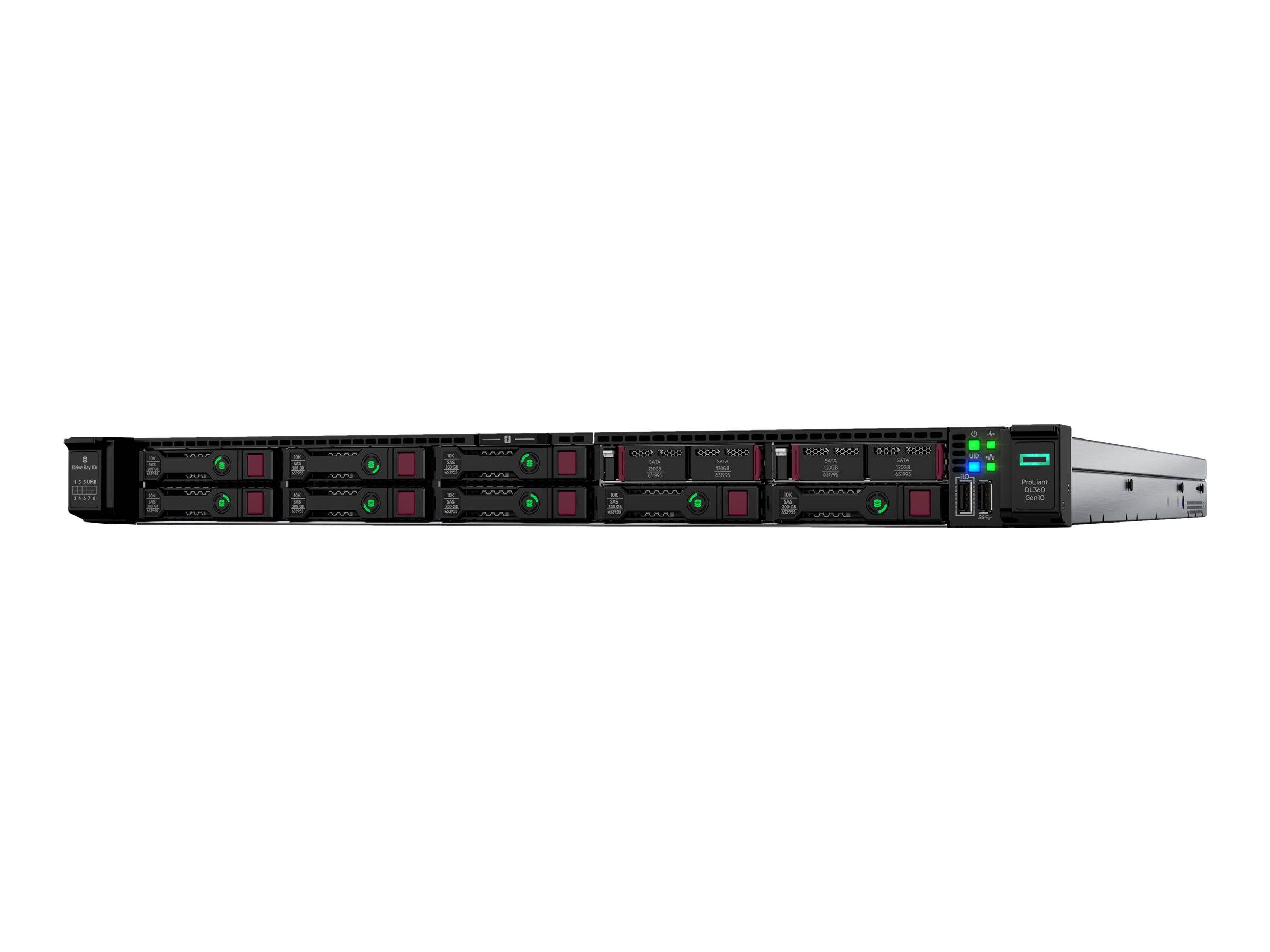 DL360 Gen10 1U Xeon 4214 1x16GB 8xSFF P408i-a 1x500W-0
