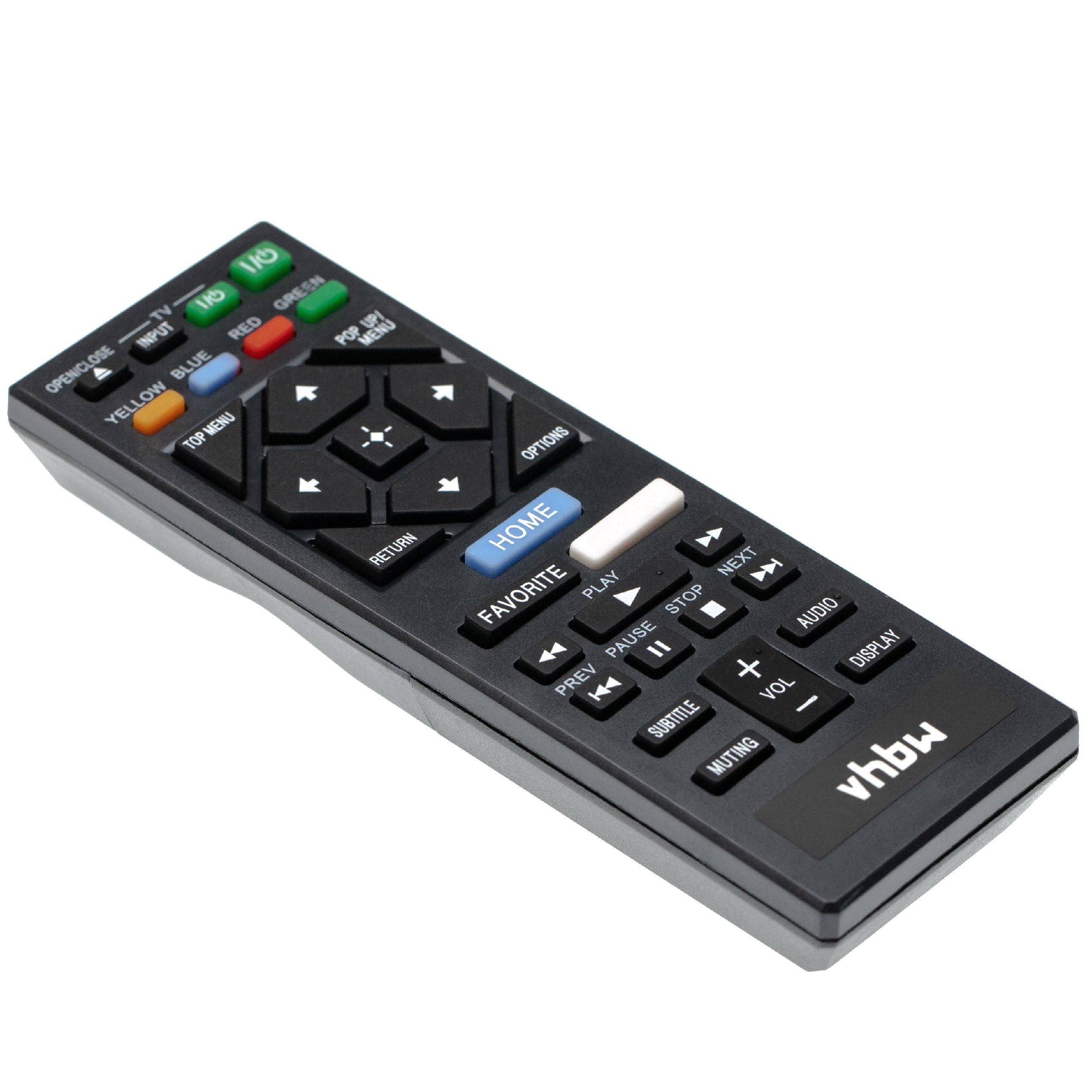 vhbw Fernbedienung kompatibel mit Sony BDP-S6700 | UBP-X700 Blu-Ray Disc Player - Ersatzfernbedienung-0