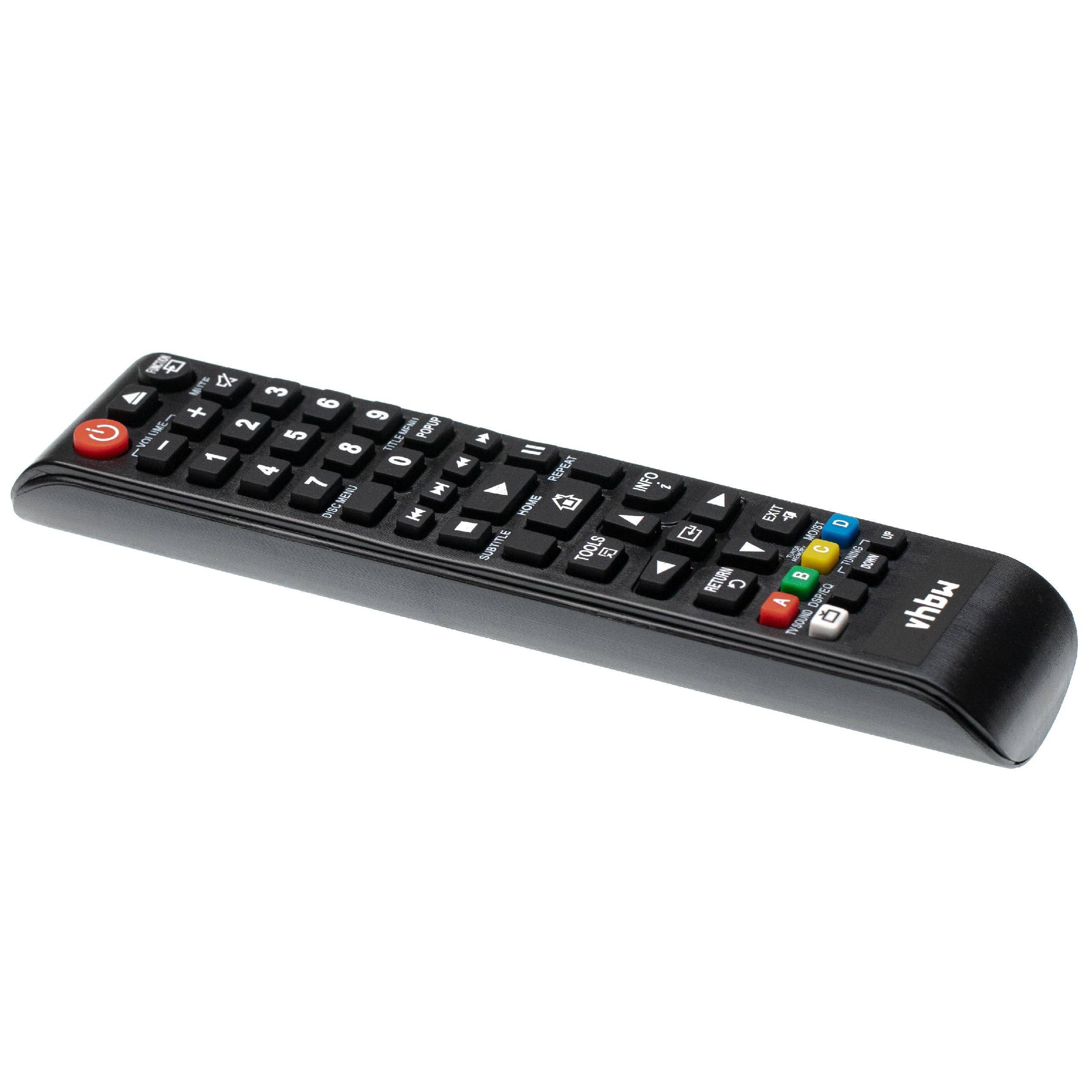 vhbw Fernbedienung kompatibel mit Samsung HT-J5500W/ZA, HT-J5500, HT-J4500, HT-J4550, HT-J4530 Blu-Ray Disc Player --2