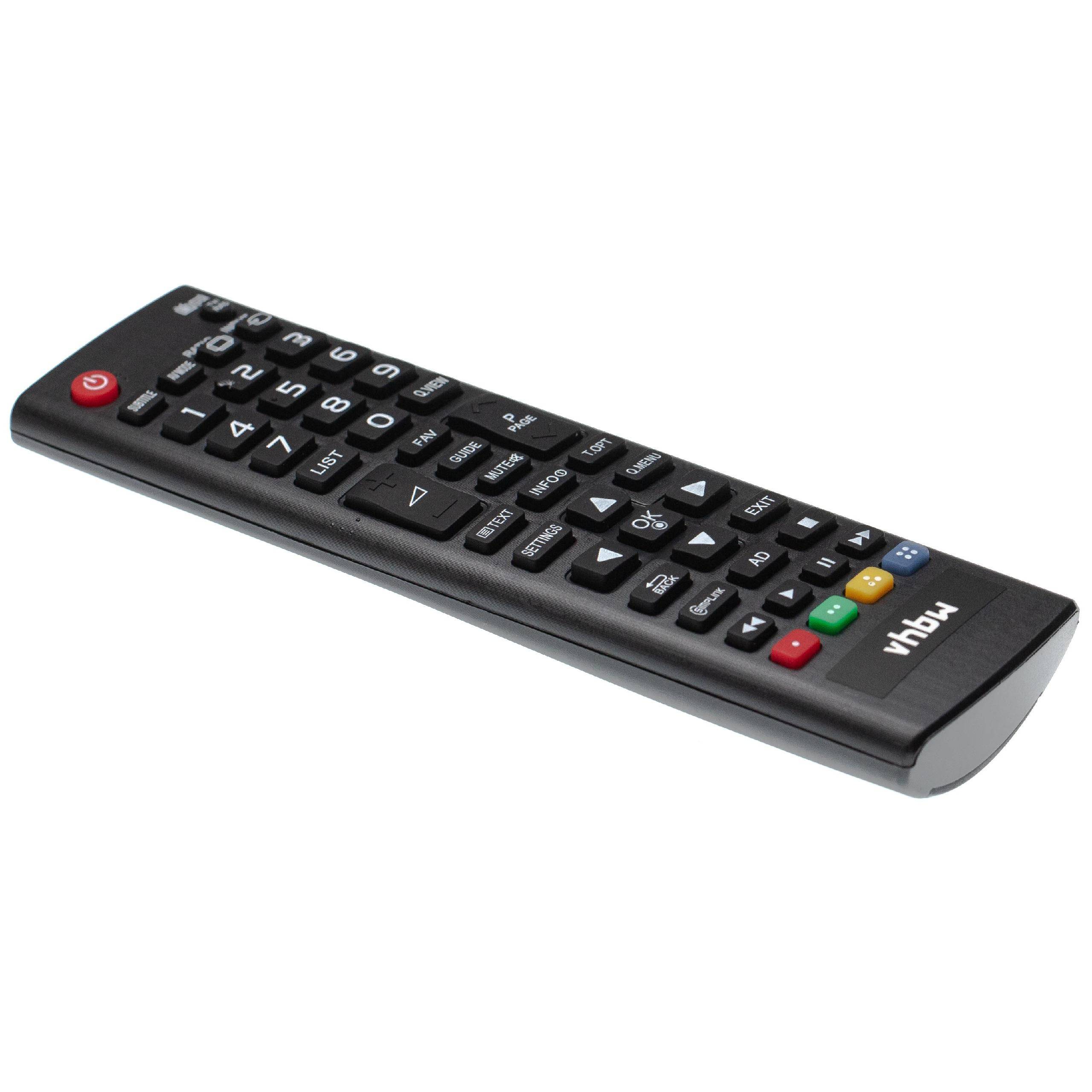 vhbw Fernbedienung kompatibel mit LG 60PN6500 | 60PB5600, 60LB5610, 55LB5610, 50PN6500, 50PN450B Fernseher, TV --1