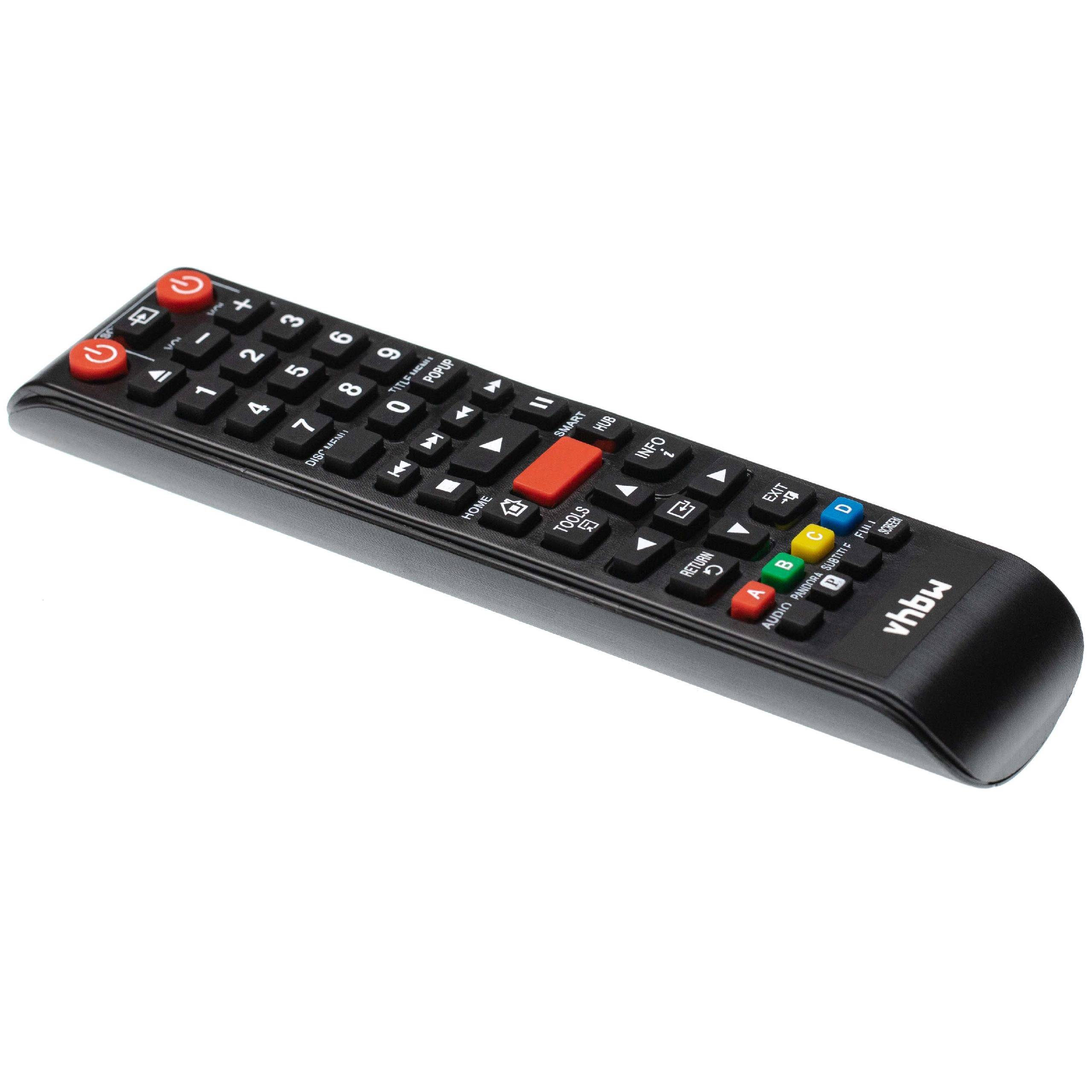 vhbw Fernbedienung kompatibel mit Samsung BD-EM59C/ZA | BDEM59CZA, BD-EM59/ZA, BDEM59C/ZA, BDEM59C Blu-Ray Disc Player --3
