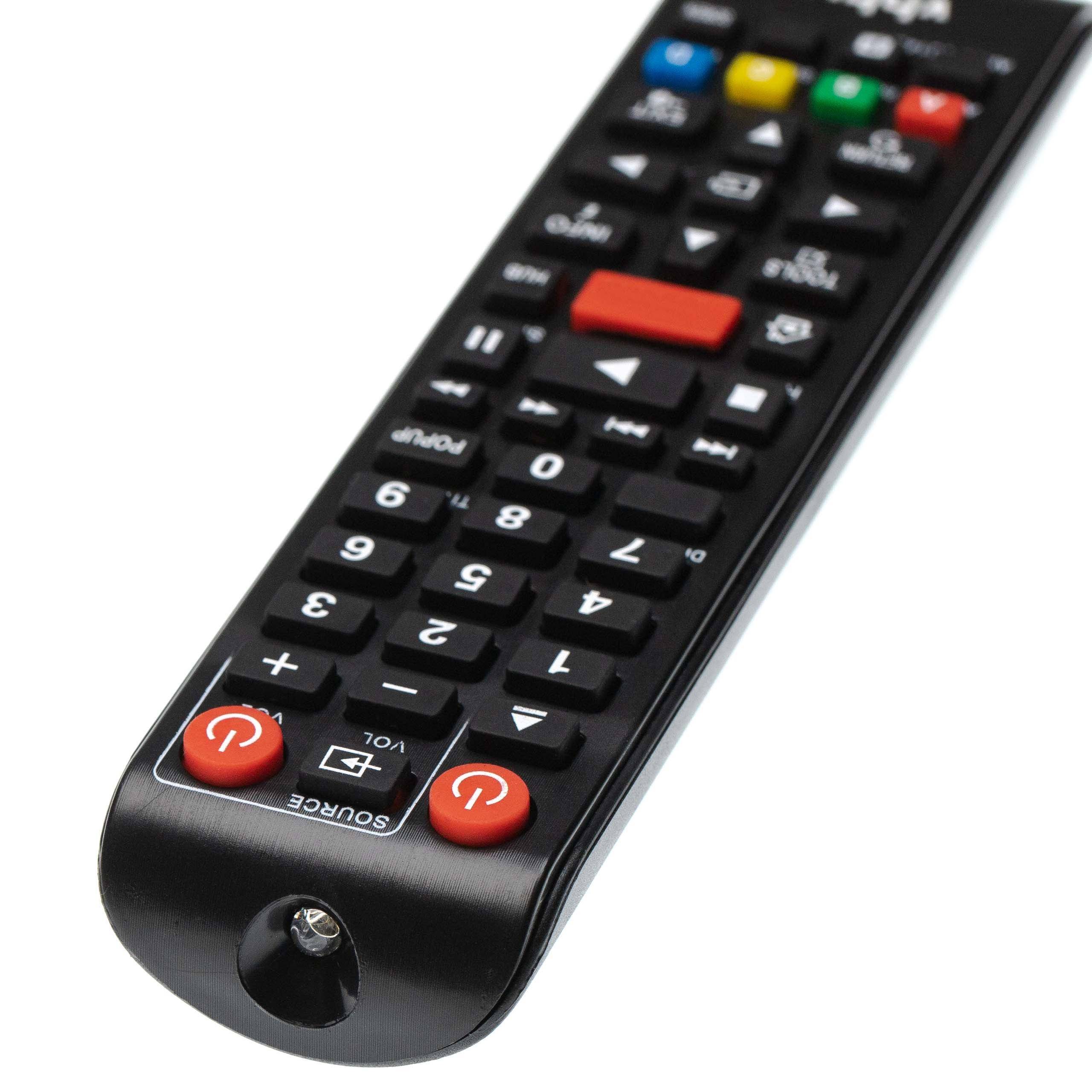 vhbw Fernbedienung kompatibel mit Samsung BD-ES6000ZA | BDF59, BDES6000ZA, BD-ES6000/ZA, BD-F59 Blu-Ray Disc Player --0