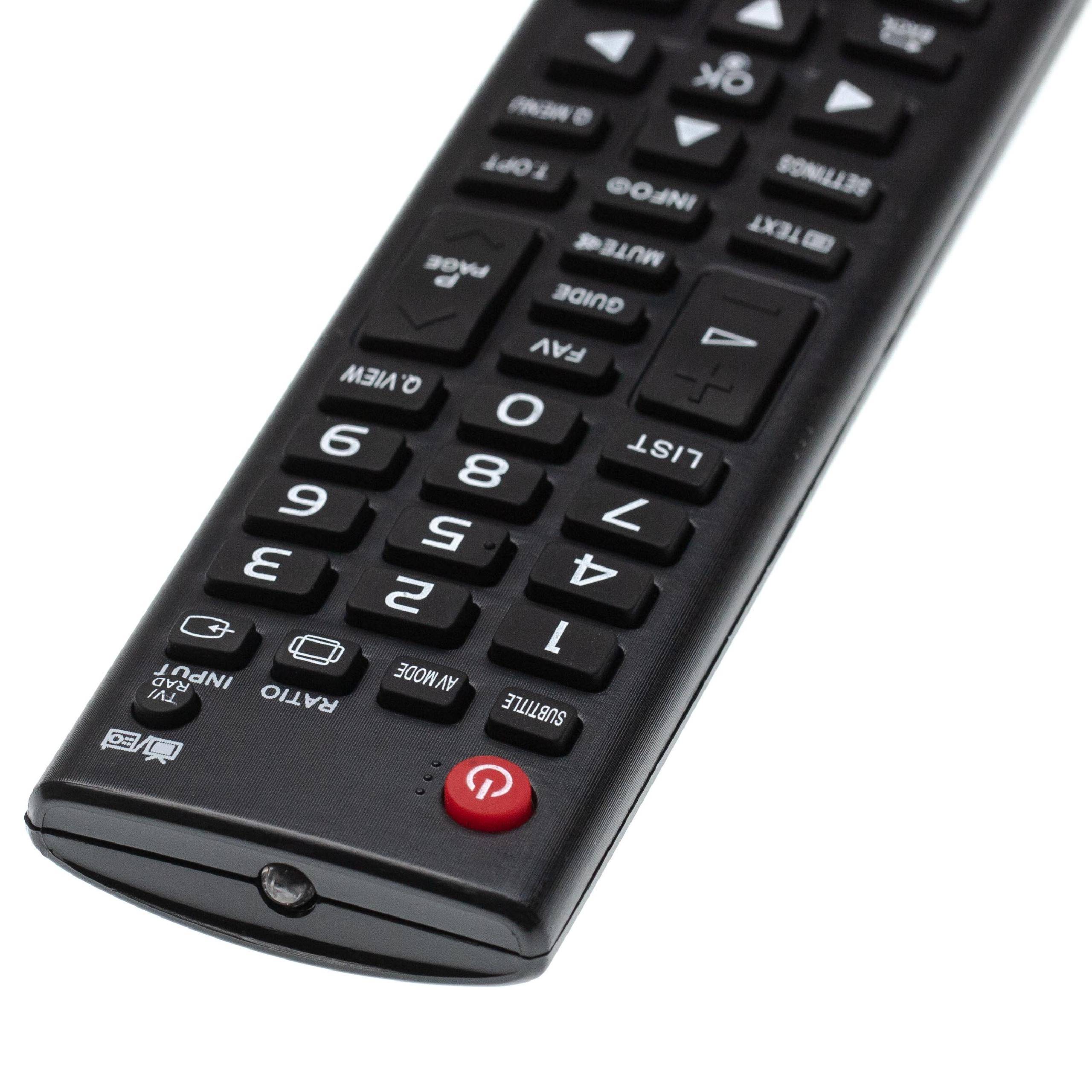 vhbw Fernbedienung kompatibel mit LG 50LN5404 | 50LN5400, 50LB5610, 49LN550B, 50PB560B, 50PB5600, 50LN5406 Fernseher, TV-0