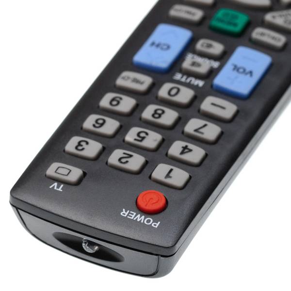 vhbw Fernbedienung kompatibel mit Samsung LN26B460B2DXZASP05 | LN26B460B2DXZC, LN26C350D1, LN26C350 Fernseher, TV -
