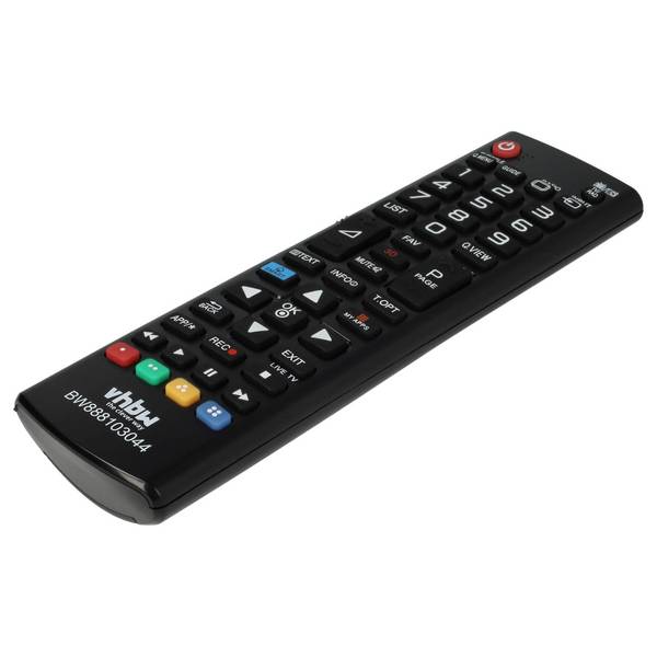 vhbw Fernbedienung kompatibel mit LG 55UJ6307-ZA | 55UJ6307, 55UJ634V, 55UJ630V-ZA, 55UJ630V, 55UJ6309-ZA Fernseher, TV
